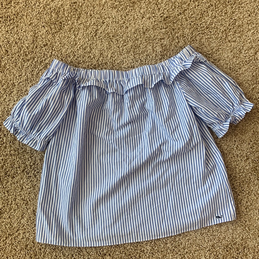 Vineyard Vines Off the Shoulder Shirt